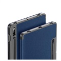 Bolsa Fólio Tri-Fold Dux Ducis Domo para Samsung Galaxy Tab S7/S8 - Azul