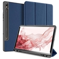 Bolsa tipo Folio Smart Tri-fold Samsung Galaxy Tab S9 Dux Ducis Domo - Azul