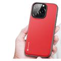 Capa Híbrida Dux Ducis Fino para iPhone 14 Pro - Vermelho