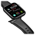 Bracelete de Couro Dux Ducis para Apple Watch Series 7/SE/6/5/4/3/2/1 - 41mm/40mm/38mm - Preto