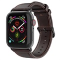 Bracelete de Couro Dux Ducis para Apple Watch Series 7/SE/6/5/4/3/2/1 - 41mm/40mm/38mm - Café