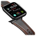 Bracelete de Couro Dux Ducis para Apple Watch Series 7/SE/6/5/4/3/2/1 - 41mm/40mm/38mm - Café