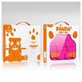Capa Infantil á Prova de Impactos Dux Ducis Panda Samsung Galaxy Tab A7 10.4 (2020) - Cor-de-Rosa Forte