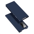 Capa Flip Dux Ducis Skin Pro para Samsung Galaxy Note20 Ultra - Azul