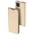 Bolsa Tipo Flip Dux Ducis Skin Pro para Samsung Galaxy M33 - Dourado