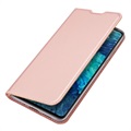 Capa Flip Dux Ducis Skin Pro para Samsung Galaxy S20 FE - Rosa Dourado