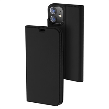 Capa Flip Dux Ducis Skin Pro para iPhone 12/12 Pro - Preta