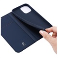 Capa Flip Dux Ducis Skin Pro para iPhone 12/12 Pro - Azul Escuro