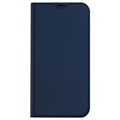 Capa Flip Dux Ducis Skin Pro para iPhone 13 - Azul