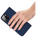 Capa Flip Dux Ducis Skin Pro para iPhone 13 - Azul