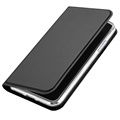 Bolsa Flip Dux Ducis Skin Pro Series para iPhone X / iPhone XS - Cinzento Escuro