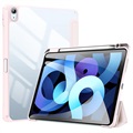Bolsa Fólio Inteligente Tri-Fold Dux Ducis Toby para iPad Air 2020/2022 - Cor-de-Rosa Claro