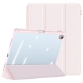 Bolsa Fólio Inteligente Tri-Fold Dux Ducis Toby para iPad Air 2020/2022 - Cor-de-Rosa Claro