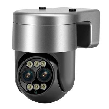 Câmara PTZ WiFi de lente dupla ESCAM G03 com zoom ótico de 8x