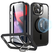 Capa ESR Armor Tough Kickstand HaloLock MagSafe para iPhone 15 Pro Max - Preto / Transparente