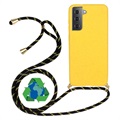 Capa Linha Eco Saii com Alça para Samsung Galaxy S21 5G - Amarelo