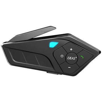 Ejeas E1 Pro Auscultador Bluetooth montado no capacete - Preto