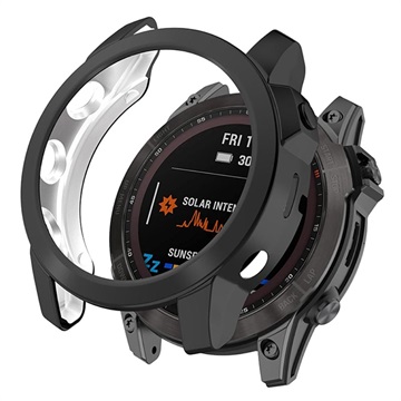 Capa de TPU Galvanizado para Garmin Fenix 7X/7X Solar - Preto