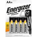 Pilhas alcalinas Energizer Alkaline Power LR6/AA - 4 unidades