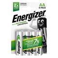 Pilhas R6/AA recarregáveis 1300mAh Energizer Recharge Power Plus - 4 unidades