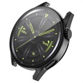Capa Enkay com Vidro Temperado para Huawei Watch GT 3 - 46mm - Preto