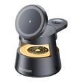 Suporte de carregamento magnético sem fios 4 em 1 Essager - 15W - Preto