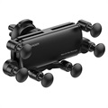 Suporte para Conduta de Ar de Carro Essager Turui Series Gravity - 4.7"-6.7" - Preto