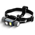 Lanterna de cabeça LED recarregável EverActive HL-2000R Force PRO - 2000 lúmens, IPX8 - Preto