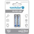 EverActive Silver Line EVHRL03-800 Pilhas AAA recarregáveis 800mAh