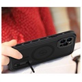 Capa Magnética à Prova de Água Extreme IP68 para iPhone 12 Pro - Preta