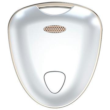 F4 Etiqueta inteligente sem fios - Rastreador de bagagem e localizador de chaves Bluetooth à prova de água - Branco