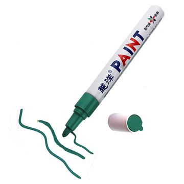 Marcador à prova de água Flysea FS-110 para utilização em passatempos - Para metal, pedra, plástico e papel - Verde