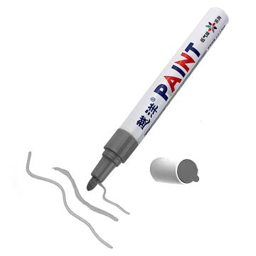 Marcador à prova de água Flysea FS-110 para uso hobby - Para metal, pedra, plástico e papel - Prateado