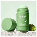 Máscara Hidratante com Chá Verde de Cuidado Facial - Verde