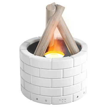 Humidificador Ultrassónico com Efeito de Chama / Difusor de Aromaterapia - 250ml