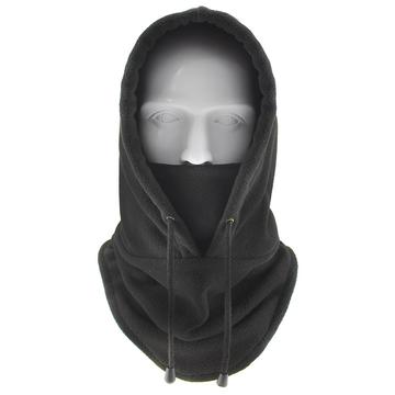Balaclava de lã / Balaclava para inverno e Esqui - Preto
