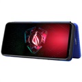Bolsa Flip para Asus ROG Phone 5 - Fibra de Carbono - Azul