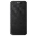 Bolsa Flip para OnePlus Nord N100 - Fibra de Carbono
