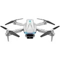 Dobrável FPV Mini Drone com Câmara Dupla 4K S89 - Cinzento