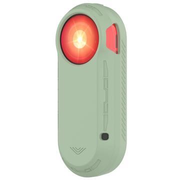 Garmin Varia RTL515 Capa de silicone para proteção de radar de bicicleta leve capa macia à prova de poeira - Verde