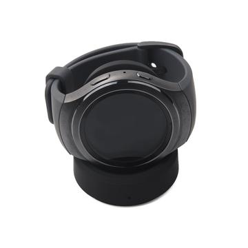 Samsung Gear S3 Classic/S3 Frontier/SM-R600 Base de carregamento sem fios Carregador de relógio com cabo USB - Preto