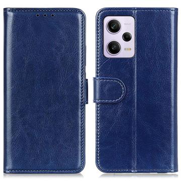 Bolsa Tipo Carteira com Fecho Magnético para Xiaomi Redmi Note 12 Pro - Azul