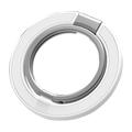 Suporte de anel magnético para celular compatível com MagSafe para iPhone 15/14/13/12 - branco