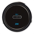 Carregador de Carro Rápido Forever CC-06 - USB-C, 20W - Preto