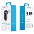 Carregador de Carro Rápido Forever CC-06 - USB-C, 20W - Preto