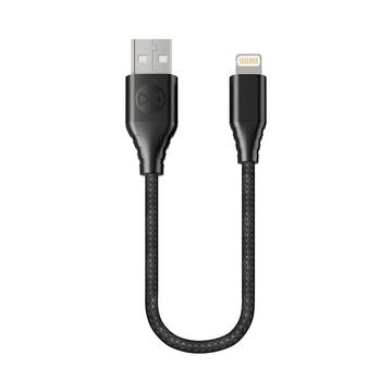 Cabo USB-A para Lightning da Forever Core - 0,2 m - Preto