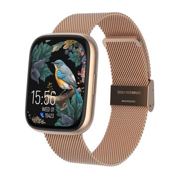 Forever ForeVigo 4 SW-330 Smartwatch para mulher - Rose Gold
