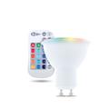 Lâmpada LED Forever Light GU10 com RGB - 5W - Branco