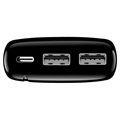 Powerbank USB Duplo Forever TB-100L - 20000mAh - Preto
