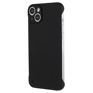 Capa Plastico Sem Moldura para iPhone 13 - Preto